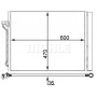 AC 463 000S MAHLE Конденсатор кондиціонера