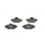 0 986 495 255 BOSCH Комплект гальмівних колодок дисковий гальм