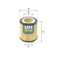 25.058.00 UFI Масляний фільтр