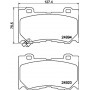 8DB 355 015-411 HELLA PAGID Комплект гальмівних колодок дисковий гальм
