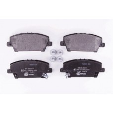 8DB 355 006-911 HELLA PAGID Комплект гальмівних колодок дисковий гальм