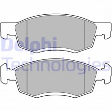 LP2137 DELPHI Комплект гальмівних колодок дисковий гальм
