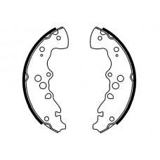 KBS-8925 KAVO PARTS Комплект гальмівних колодок