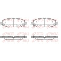 1844.02 REMSA Комплект гальмівних колодок дисковий гальм