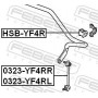 HSBYF4R FEBEST Опора стабілізатора