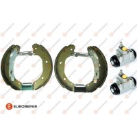 E170305 EUROREPAR Комплект гальмів барабанний гальмівний механізм
