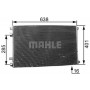 AC 360 001S MAHLE Конденсатор кондиціонера