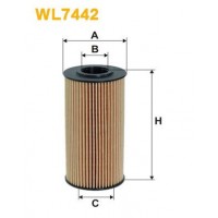 WL7442 WIX FILTERS Масляний фільтр