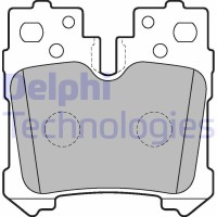 LP2214 DELPHI Комплект гальмівних колодок дисковий гальм