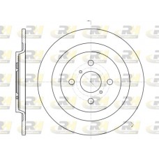 61173.00 ROADHOUSE Гальмівний диск