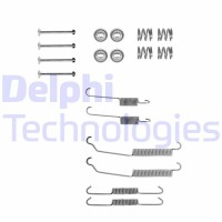 LY1102 DELPHI Комплектуючі гальмівна колодка
