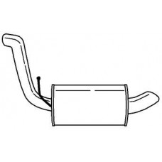 32635 SIGAM Глушник вихлопних газів кінцевий