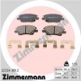 22334.180.2 ZIMMERMANN Комплект гальмівних колодок дисковий гальм
