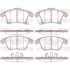 1249.22 REMSA Комплект гальмівних колодок дисковий гальм