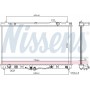 64633 NISSENS Радіатор охолодження двигуна
