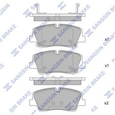 SP4038 Hi-Q Комплект гальмівних колодок дисковий гальм SP4038 Hi-Q Комплект гальмівних колодок дисковий гальм