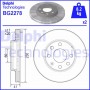 BG2278 DELPHI Гальмівний диск