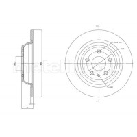 800-1786C CIFAM Гальмівний диск