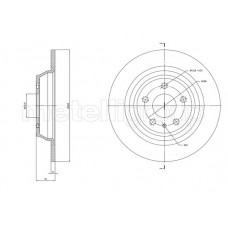 800-1786C CIFAM Гальмівний диск