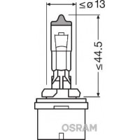 880 ams-OSRAM Лампа розжарювання, Основна фара