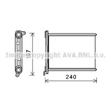 RT6569 AVA QUALITY COOLING Теплообмінник обігрів салону