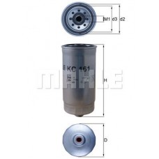 KC 161 MAHLE Паливний фільтр