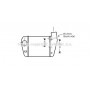 AIA4350 AVA QUALITY COOLING Интеркулер