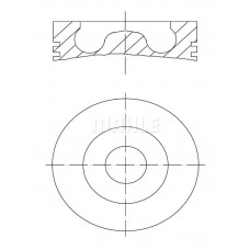 028 02 02 MAHLE Поршень