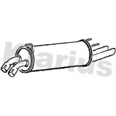 220456 KLARIUS Глушник вихлопних газів кінцевий