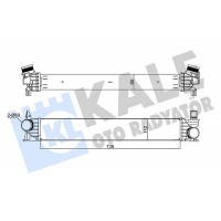 355920 KALE OTO RADYATÖR Интеркулер