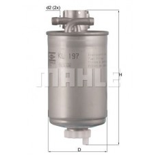 KL 197 MAHLE Паливний фільтр