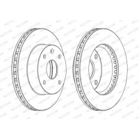 DDF1257C FERODO Гальмівний диск
