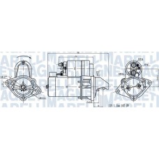 063720519010 MAGNETI MARELLI Стартер