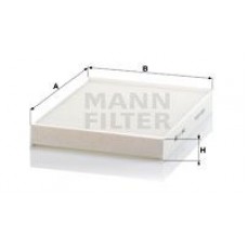 CU 2842 MANN-FILTER Фільтр повітря у внутрішньому просторі