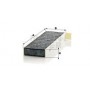 CUK 29 003-2 MANN-FILTER Фільтр повітря у внутрішньому просторі