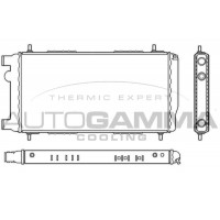 100073 AUTOGAMMA Радіатор охолодження двигуна