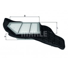 LX 1684/5 MAHLE Повітряний фільтр