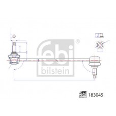 183045 FEBI BILSTEIN Тяга стійка стабілізатор