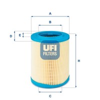 27.606.00 UFI Повітряний фільтр