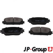 4863601210 JP GROUP Комплект гальмівних колодок дисковий гальм