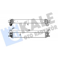 342385 KALE OTO RADYATÖR Интеркулер