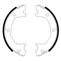 8DA 355 050-501 HELLA PAGID Комплект гальмівних колодок, стояночная тормозная система