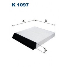 K 1097 FILTRON Фільтр повітря у внутрішньому просторі