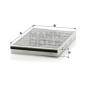 CUK 3054 MANN-FILTER Фільтр повітря у внутрішньому просторі