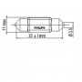 11854CU31B1 PHILIPS Лампа освітлення ящика для рукавичок