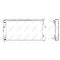 519501 NRF Радіатор охолодження двигуна