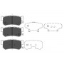 KBP-7501 KAVO PARTS Комплект гальмівних колодок дисковий гальм