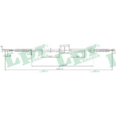 C0062B LPR Тросик, cтояночный тормоз