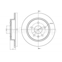 23-1008C METELLI Гальмівний диск