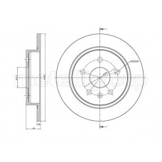 23-1008C METELLI Гальмівний диск